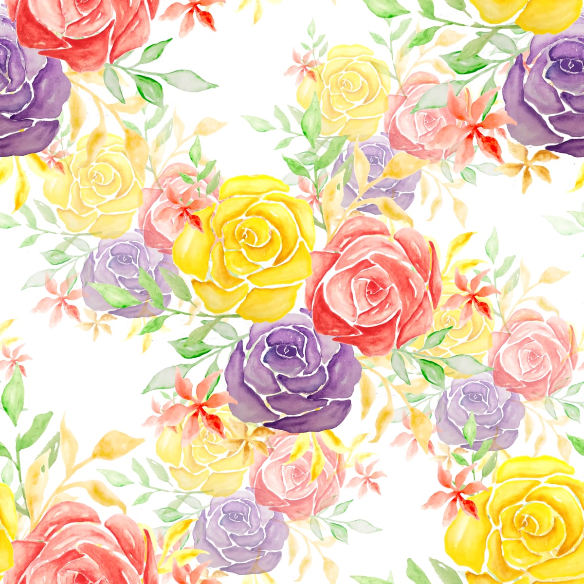 Blossom flowers in Pattern & Surface Design Inspiration by Aayushi Gupta