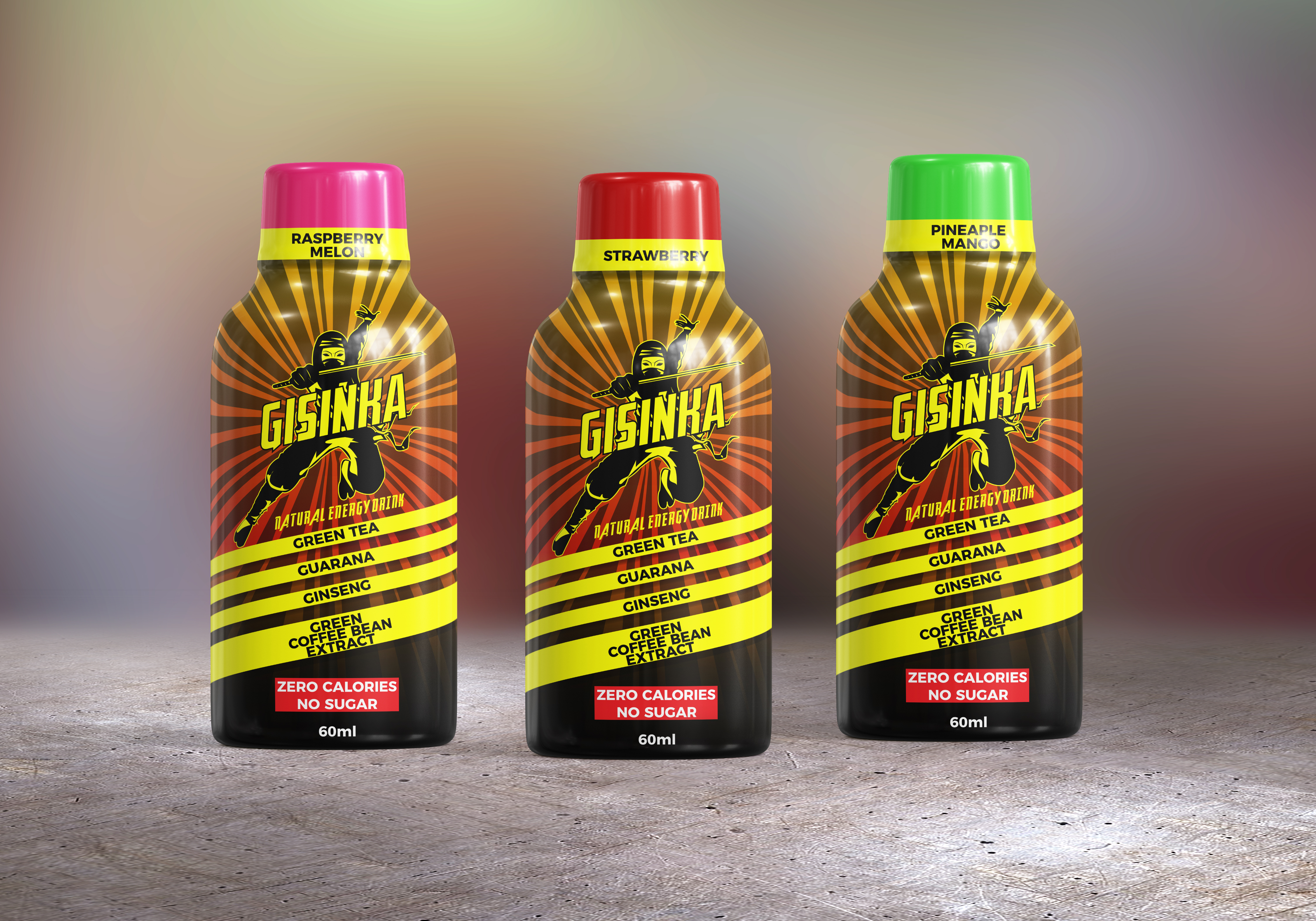 Energy drink shot design in Label Design Inspiration by Mirjana Graphics ✔️