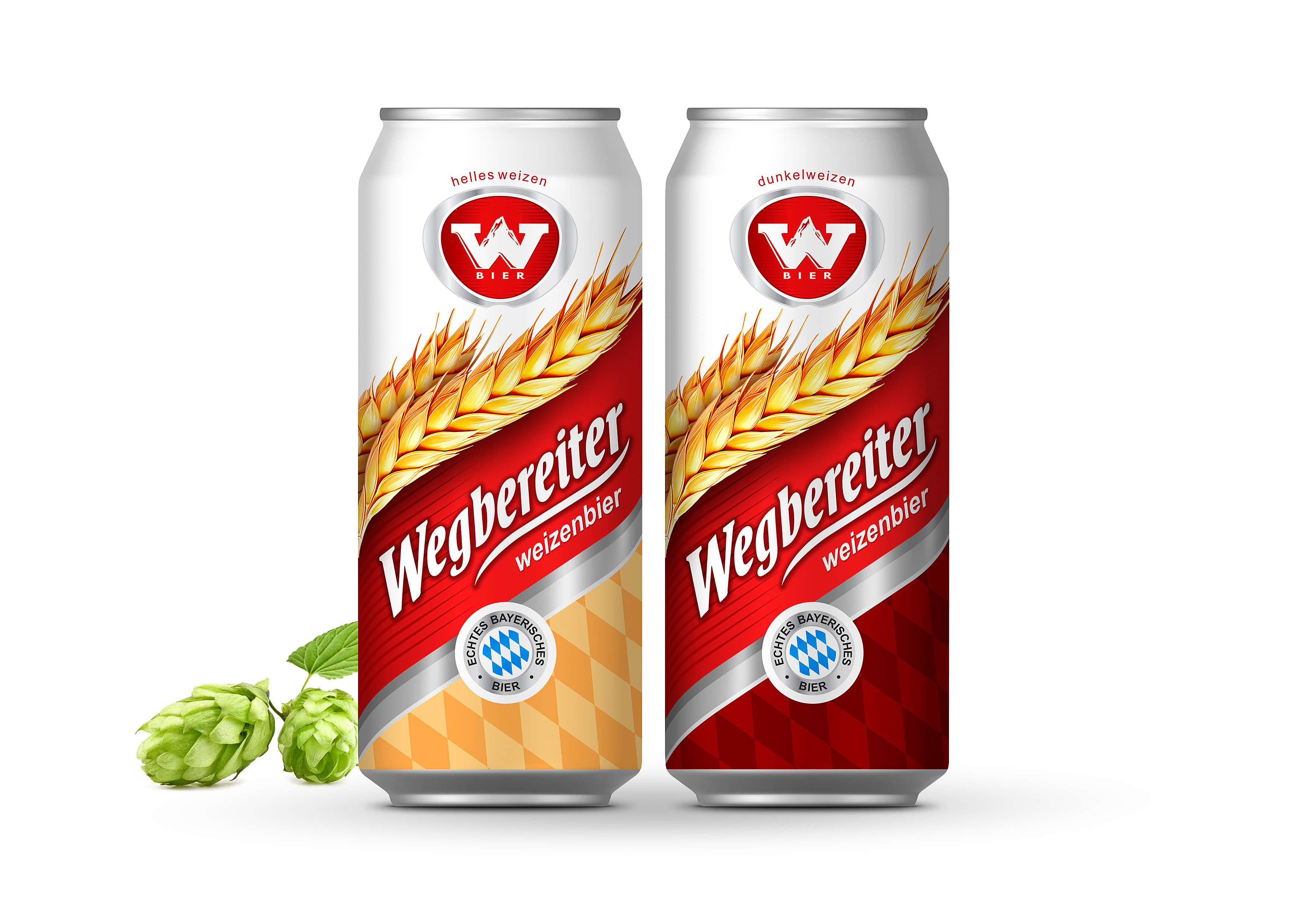 Can design for Wegbereiter beer in Packaging Design Inspiration by Baha
