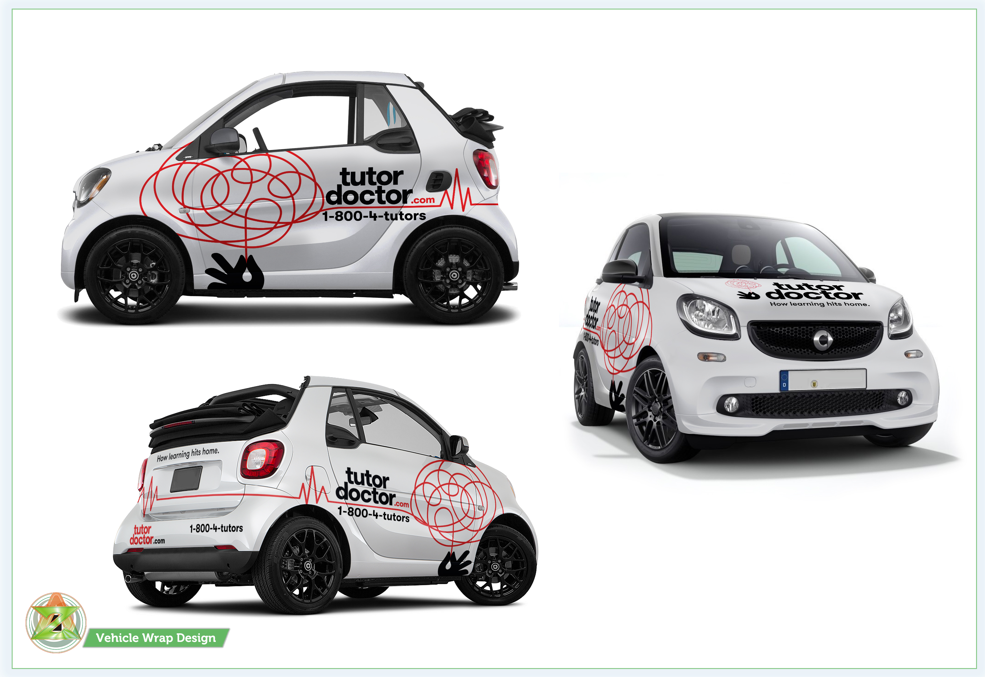 Smart Fortwo Wrap Design Car, Truck Or Van Wrap Design Inspiration