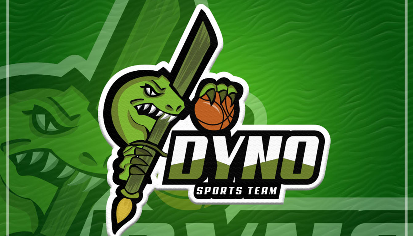Dyno Sports Team in Character & Mascot design Inspiration by Nics Arts