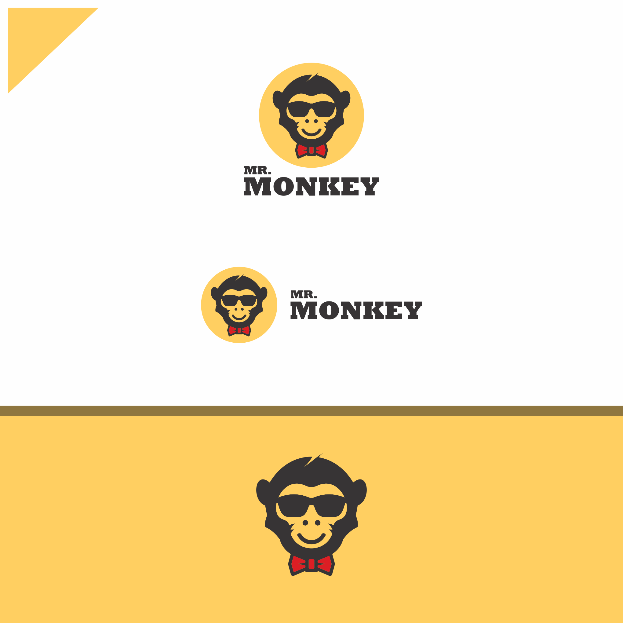 mr mongkey in Logo Design Inspiration by Jess.art