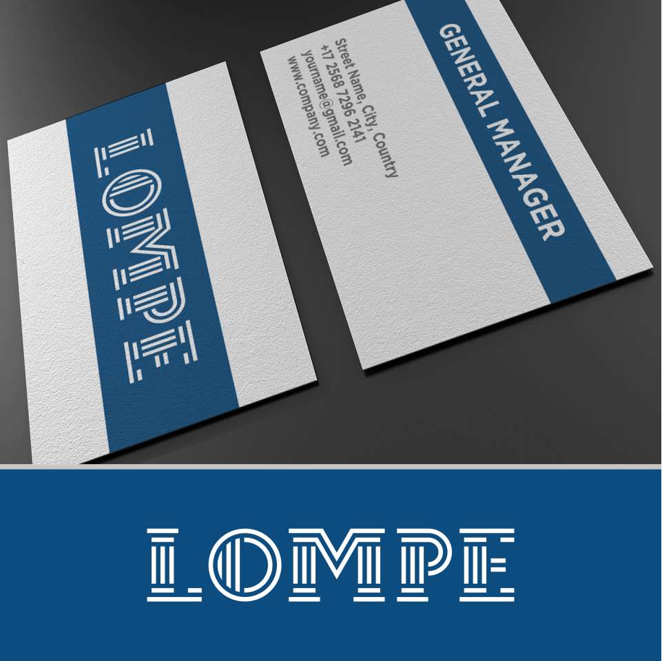 LOMPE in Logo And Business Card Design Inspiration by Graphic.work