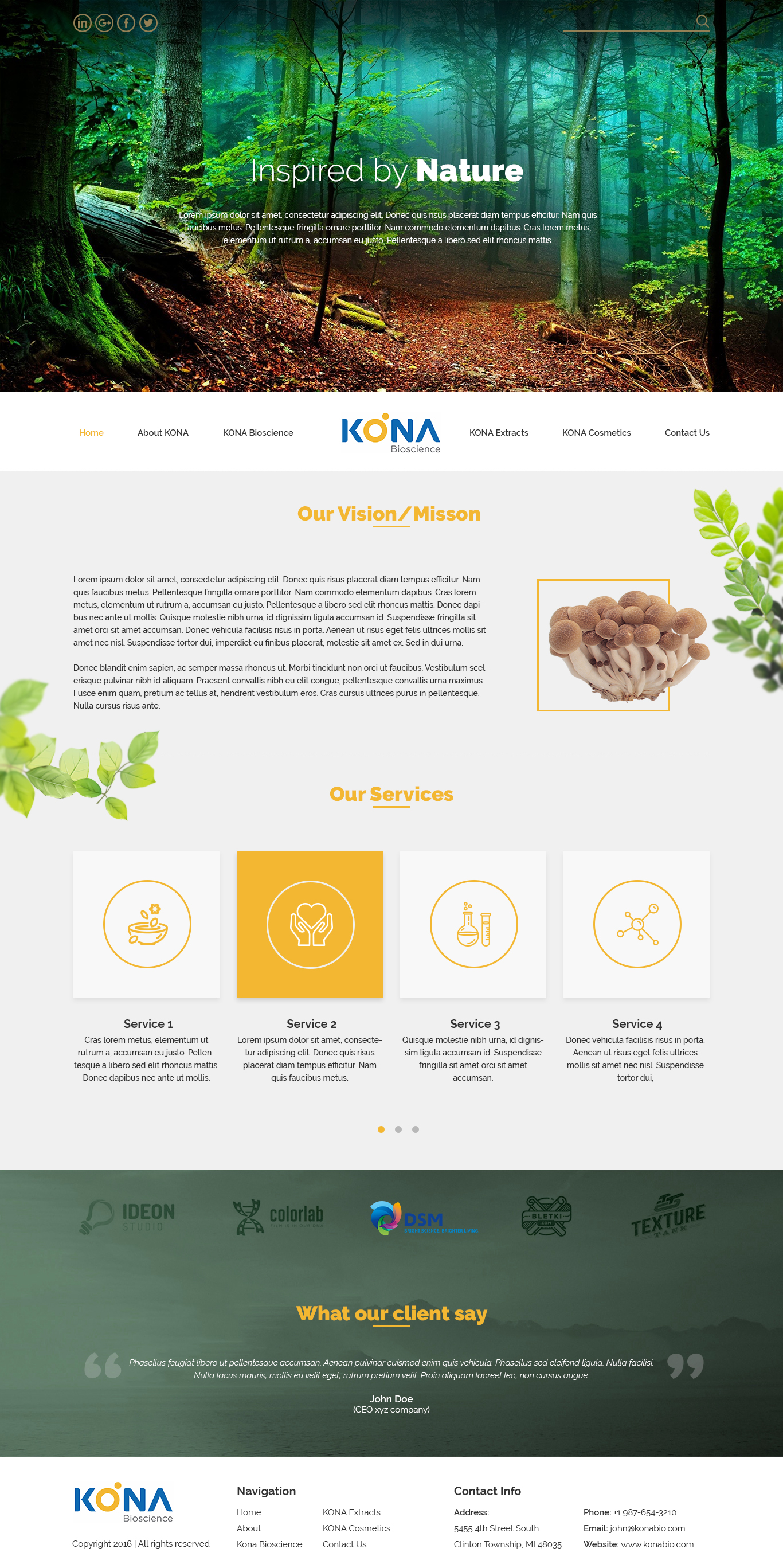 Kona - Website design by Darksider Kona - Website design in Advertisement Design Inspiration by Darksider