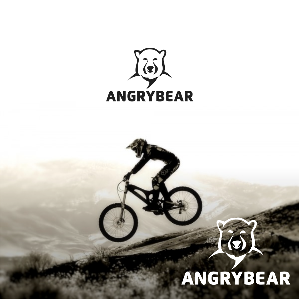 logo for anggri bear by Ghathfan logo for anggri bear in Logo Design Inspiration by Ghathfan