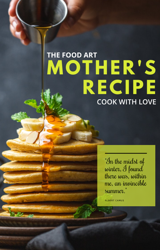 Mother's recipe Cover eBook in eBook cover design Inspiration by Aqil Ariad