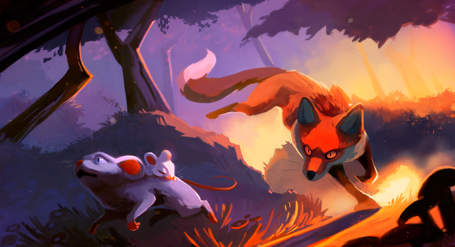 The Chase by Laura Correal The Chase in Digital Art Inspiration by Laura Correal