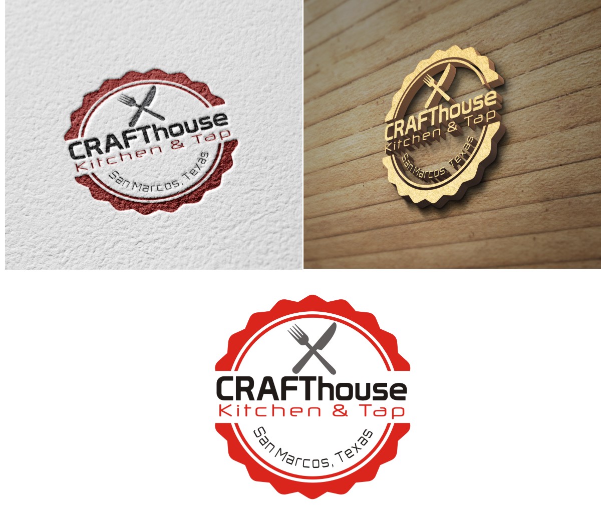 restaurant and kitchen logo in Logo Design Inspiration by Bravoart