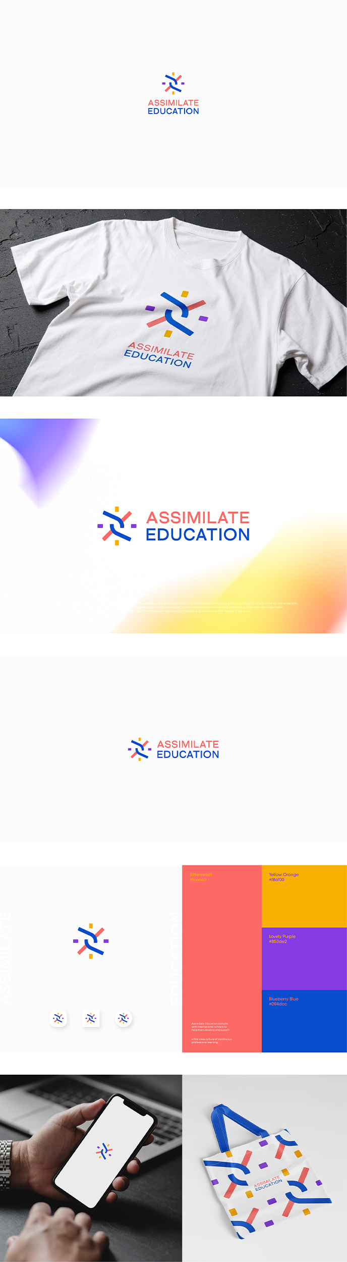 Assimilate Education Logo Design by Blackrt Assimilate Education Logo Design in Logo & Brand Identity Inspiration by Blackrt