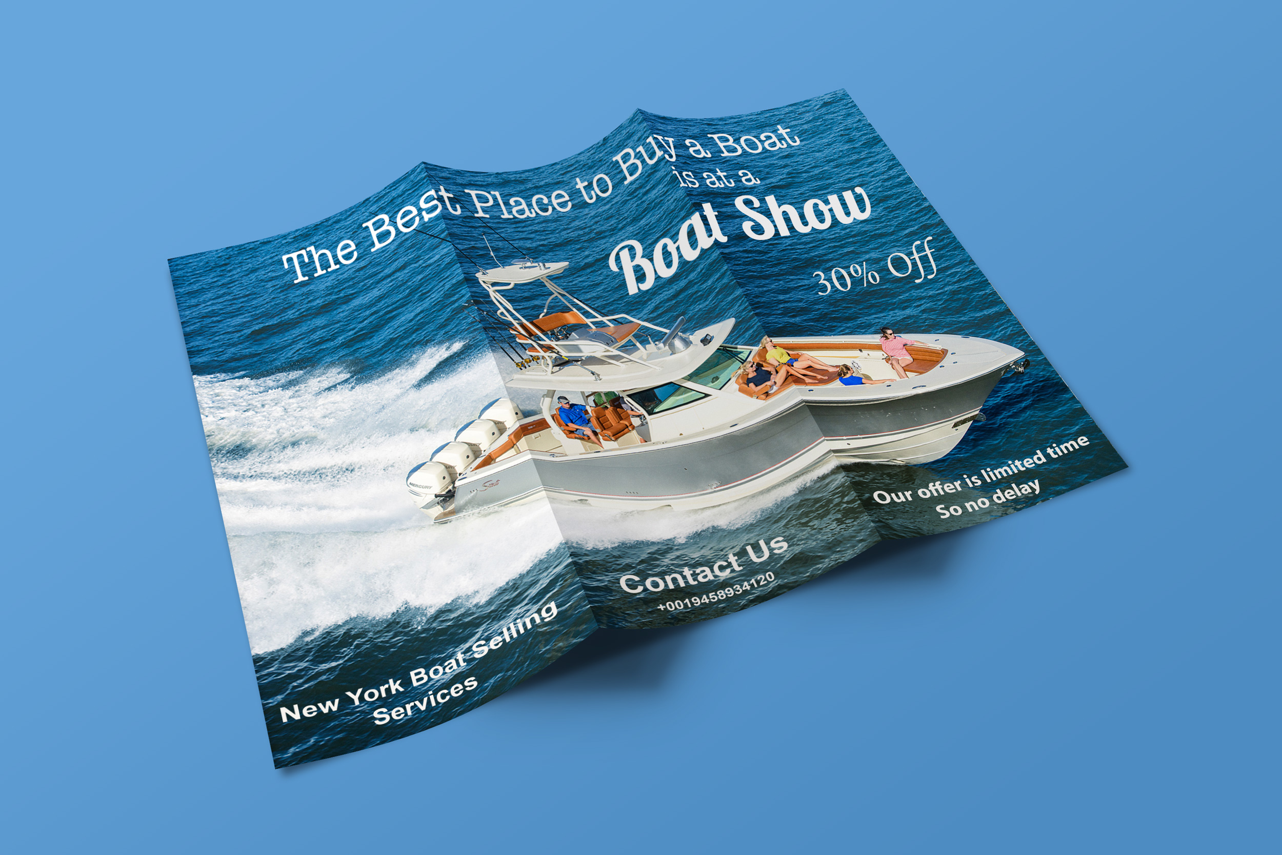 Tri-Fold Brochuer Design in Brochure Design Inspiration by Paul