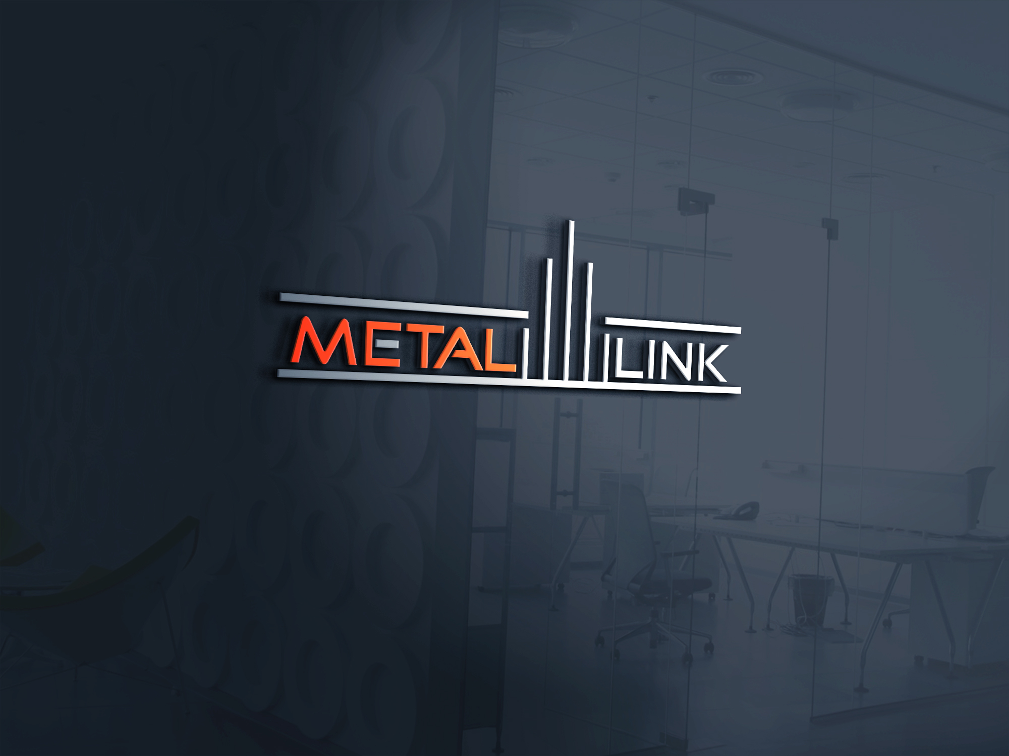 Metal Logo Design. Illustration And Graphics Inspiration 95490 by