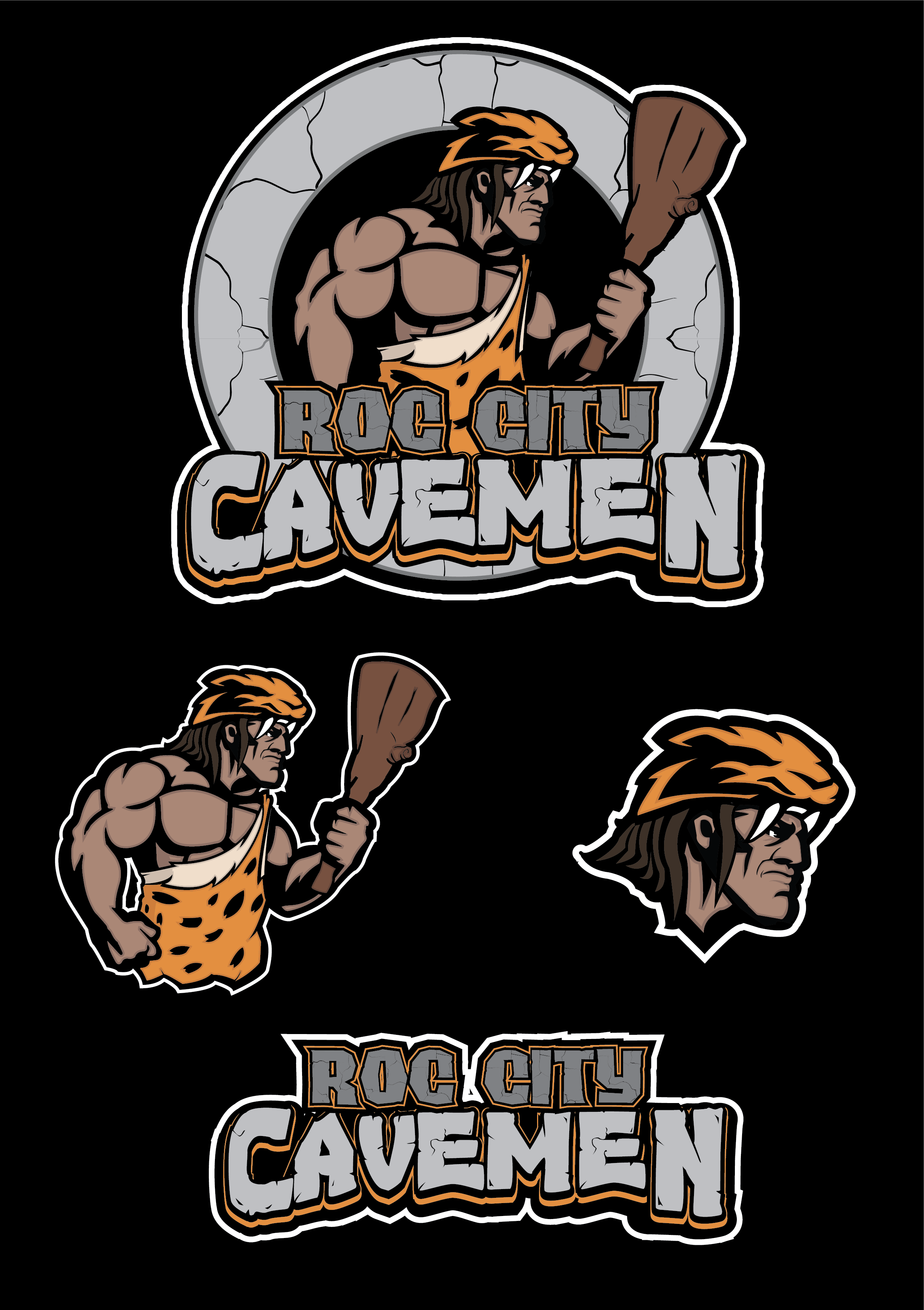 Cavemen by Herodesignfactory Cavemen in Logo Design Inspiration by Herodesignfactory