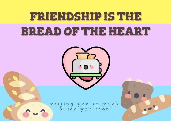 Bread of Friendship by Jenny Corteza Bread of Friendship in Card Inspiration by Jenny Corteza