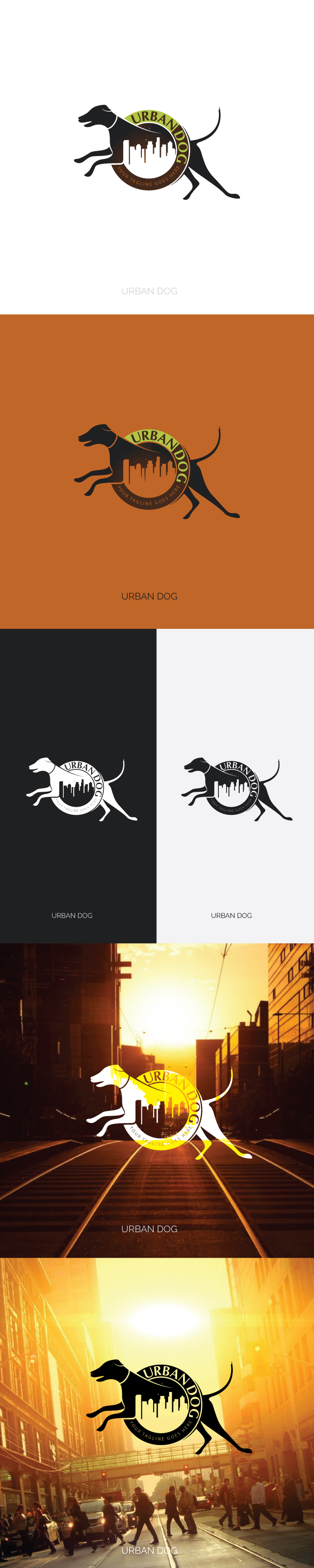 urban dog by Pace urban dog in Logo Design Inspiration by Pace