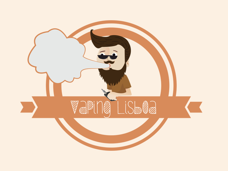Vaping Lisboa Logo by Bruno.oliveira0796 Vaping Lisboa Logo in Logo Design Inspiration by Bruno.oliveira0796