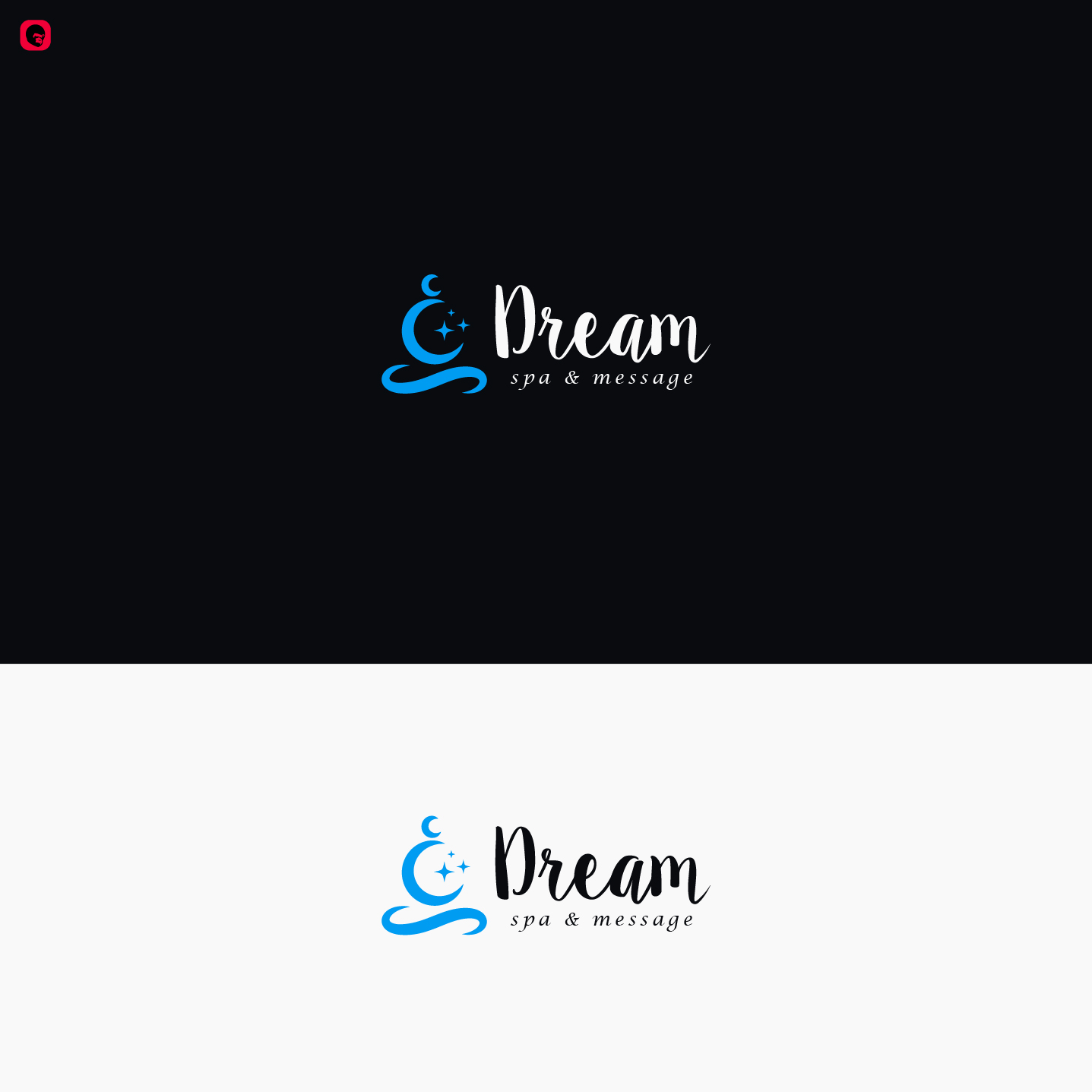 dream spa logo by Dirtyapestm Studios dream spa logo in Logo Design Inspiration by Dirtyapestm Studios