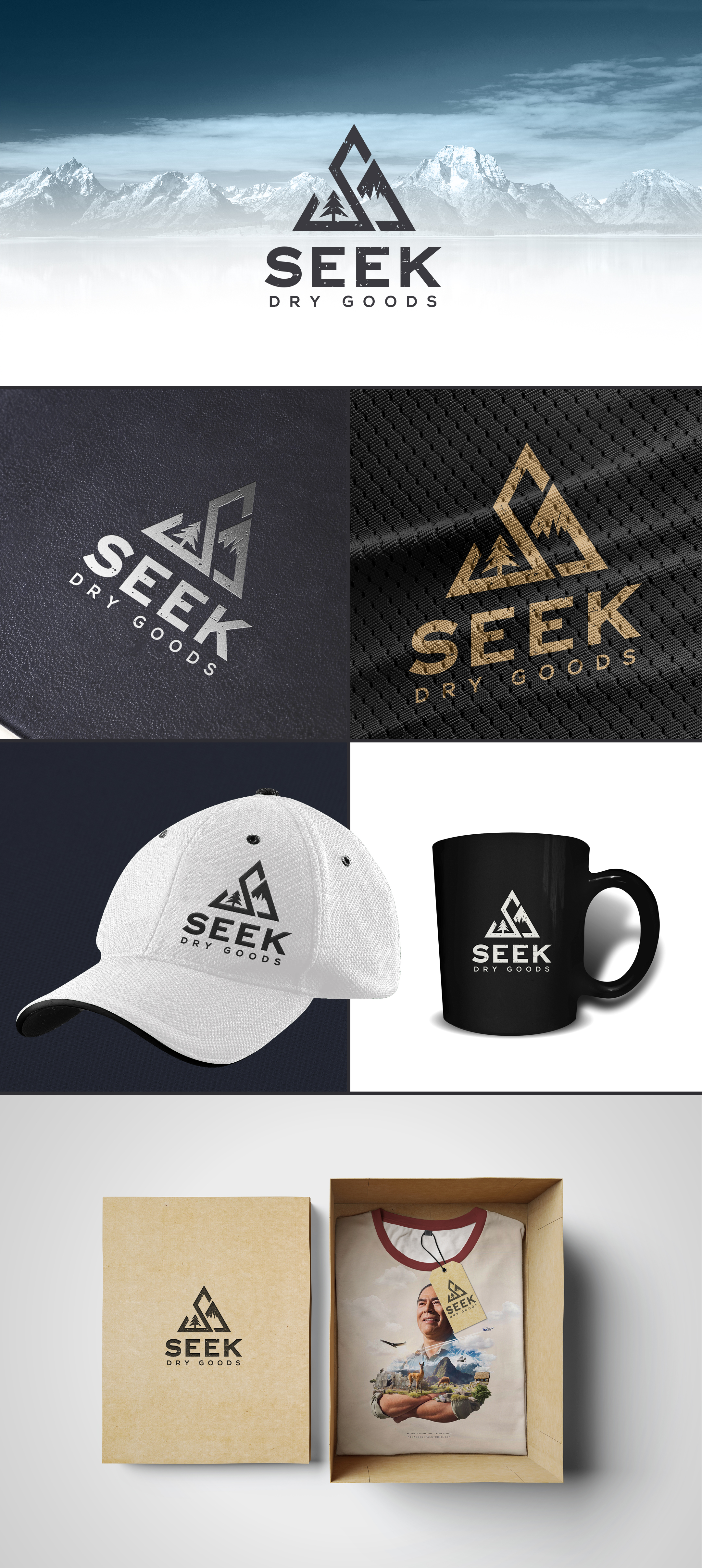 https://seekdrygoods.com by Logorain https://seekdrygoods.com in Logo & Brand Identity Inspiration by Logorain