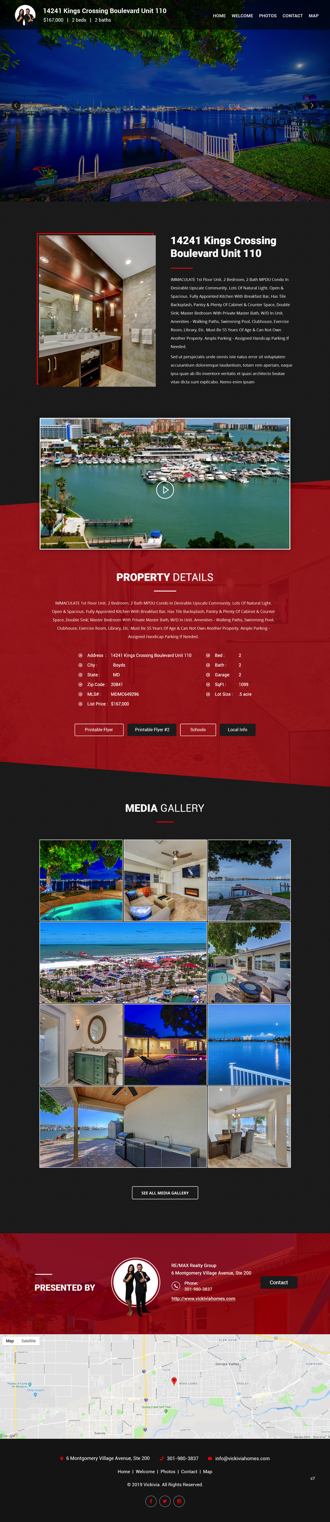 Vicki Via Homes in Website Design Inspiration by Pb