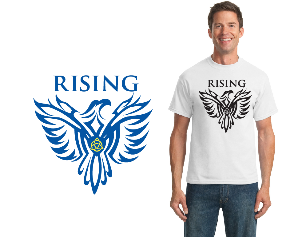 Team Blue Rising Logo Rising - Logo Design BY Alexdesign 87096 - Designhill
