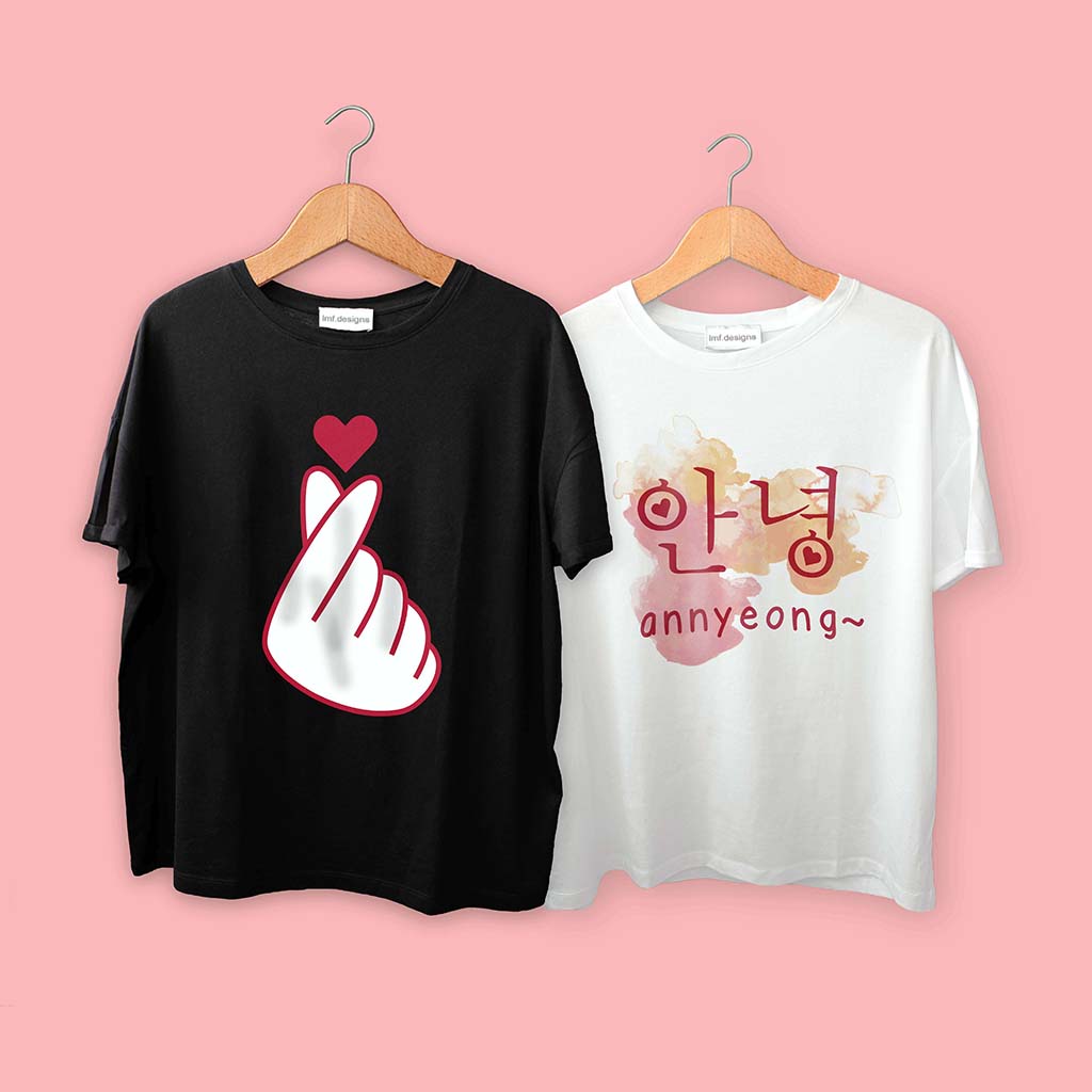 Korean T-Shirt Design by Lmf.designs Korean T-Shirt Design in T-Shirt Design Inspiration by Lmf.designs