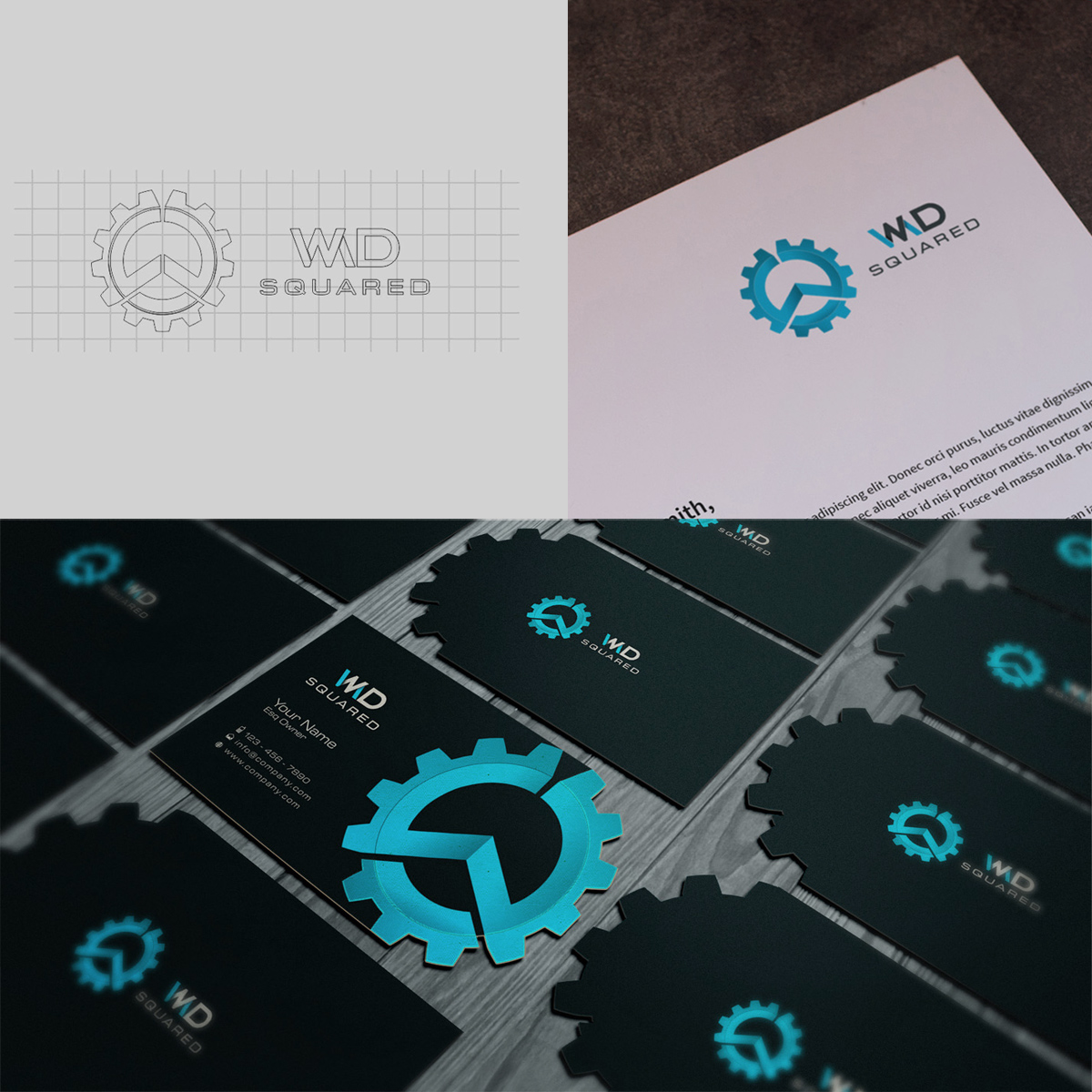 Engineering in Logo & Brand Identity Inspiration by Black D