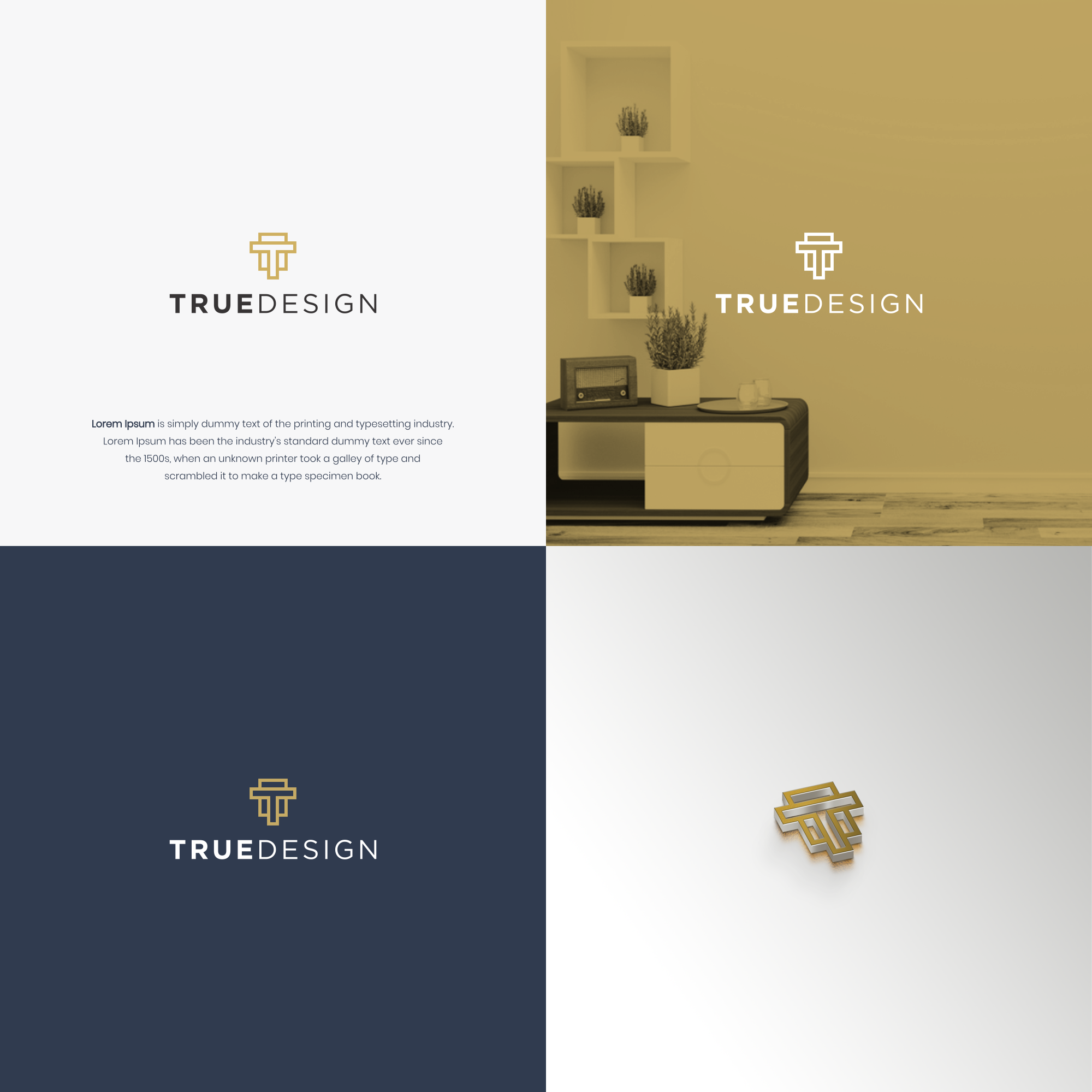 True design in Logo Design Inspiration by Neur.graphic