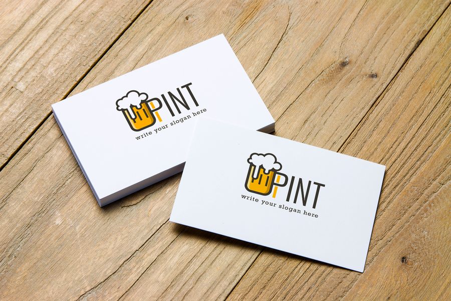 minimalist bar logo in Logo & Brand Identity Inspiration by Benamara.med93