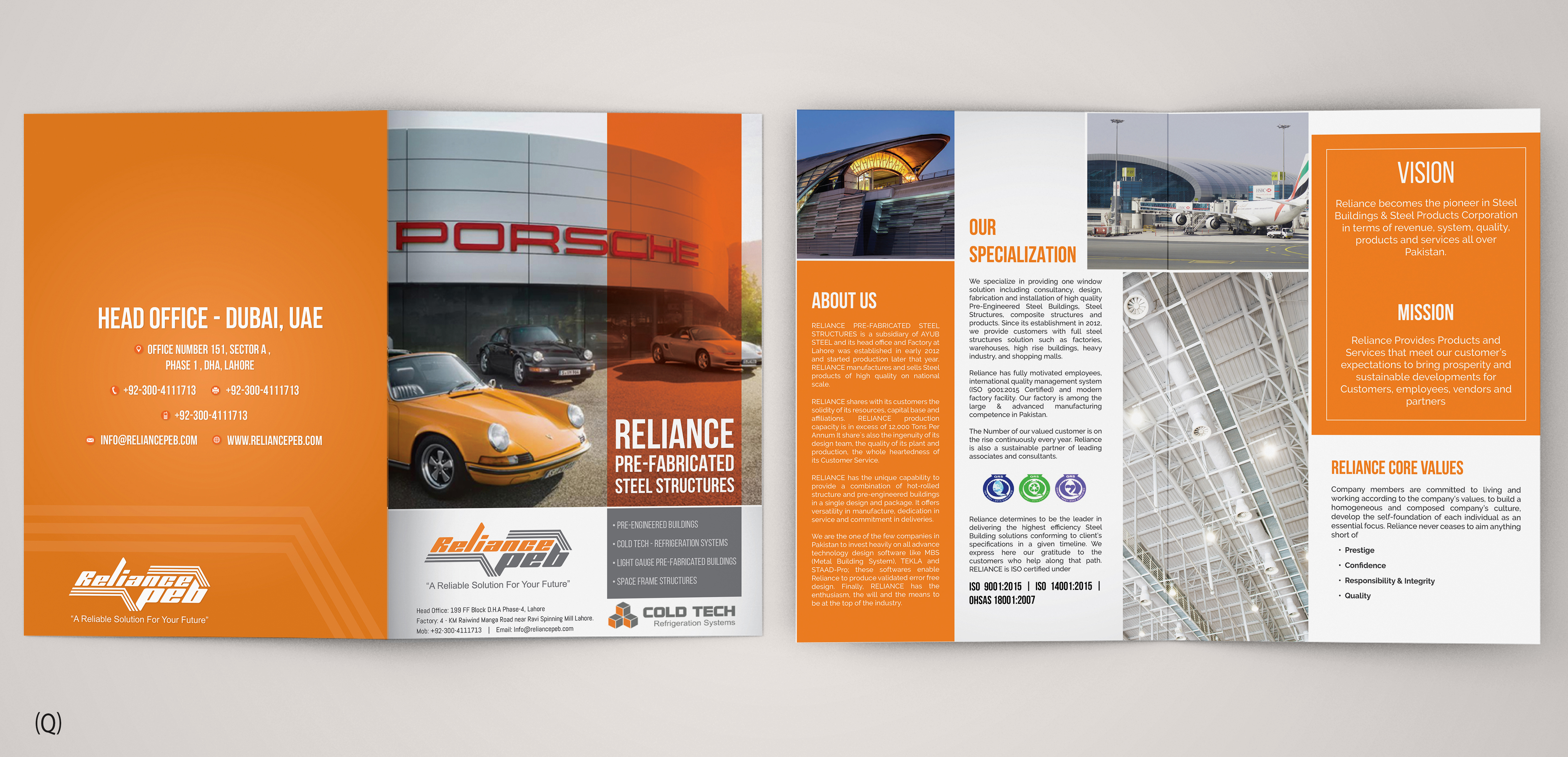 Tri fold brochure design by Mhafizqasim Tri fold brochure design in Brochure Design Inspiration by Mhafizqasim
