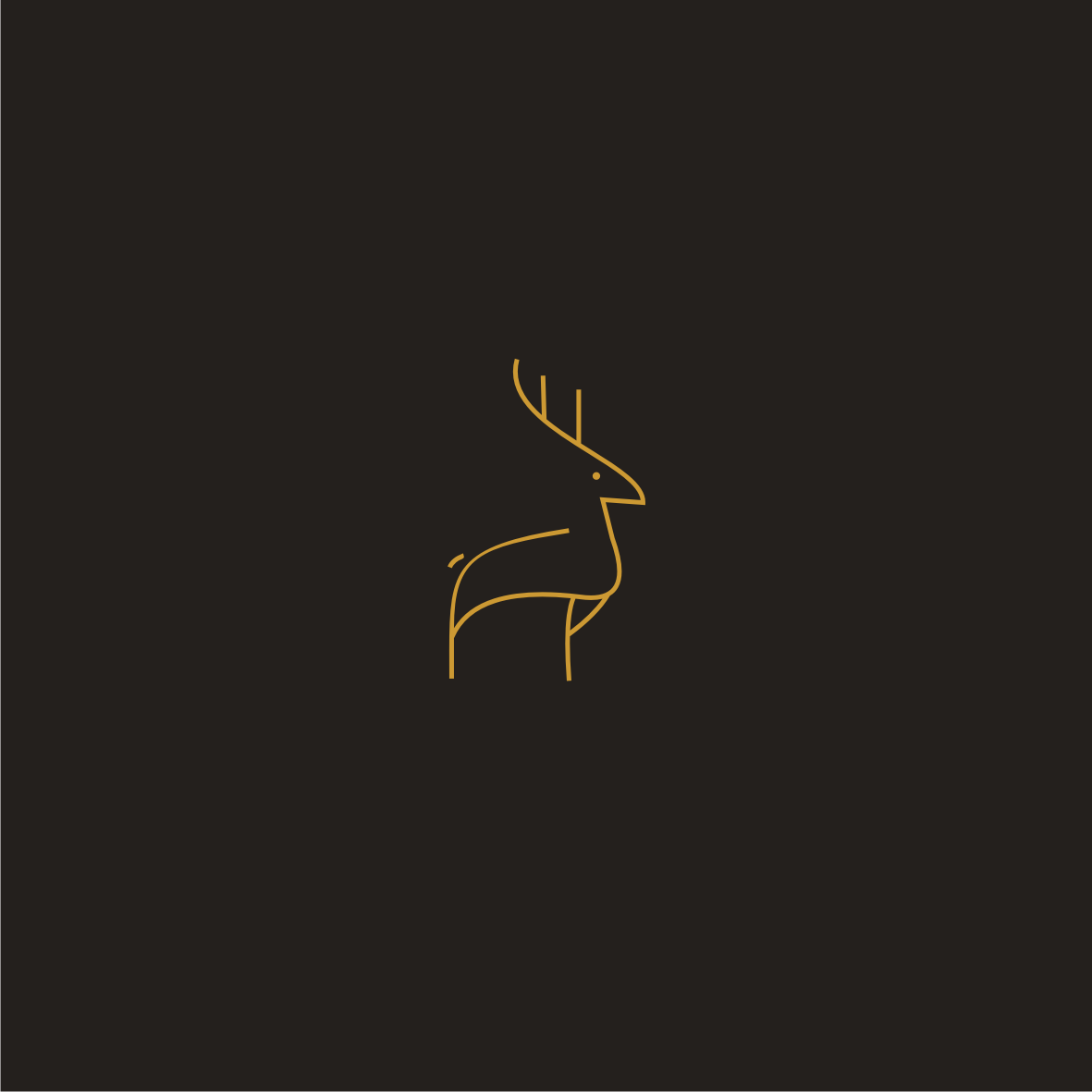 deer by Aim deer in Logo Design Inspiration by Aim