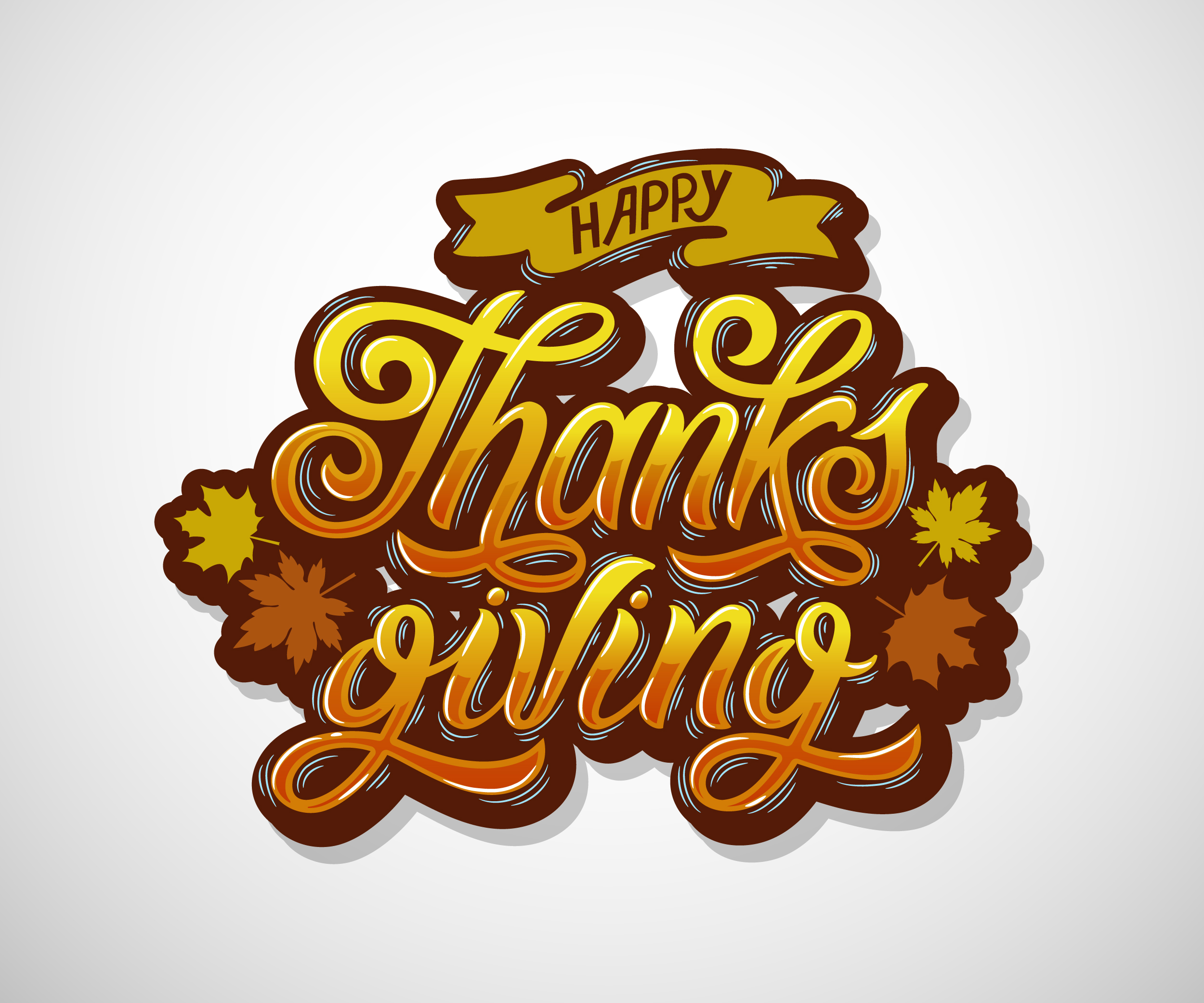 Thanksgiving lettering in Hand Lettering Inspiration by Anna Kosheleva