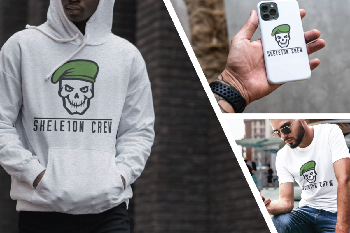 Skele10n Crew Logo by Alex Skele10n Crew Logo in Facebook Cover Design Inspiration by Alex