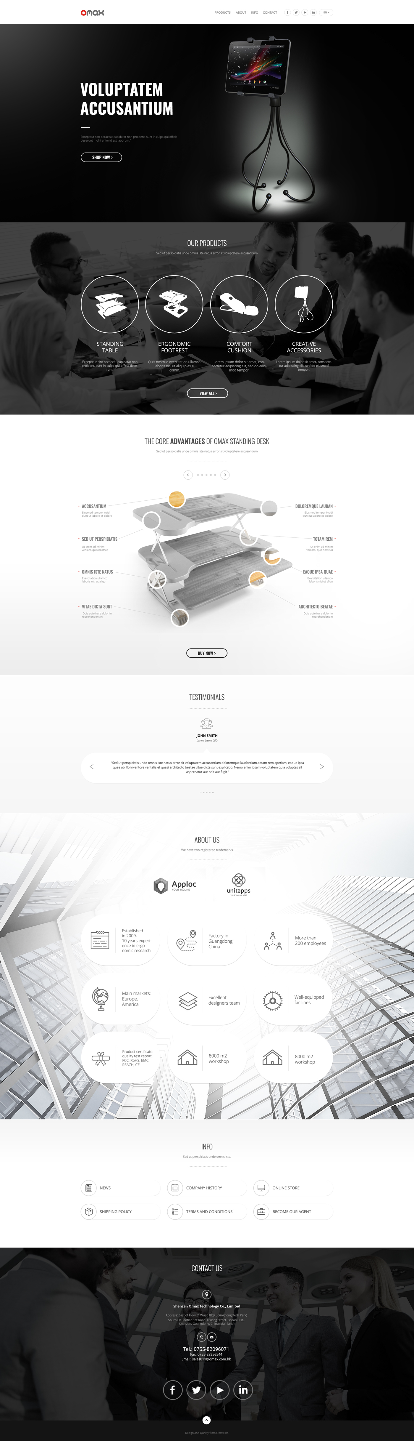 Omax by Lera Jenkins Omax in Website Design Inspiration by Lera Jenkins