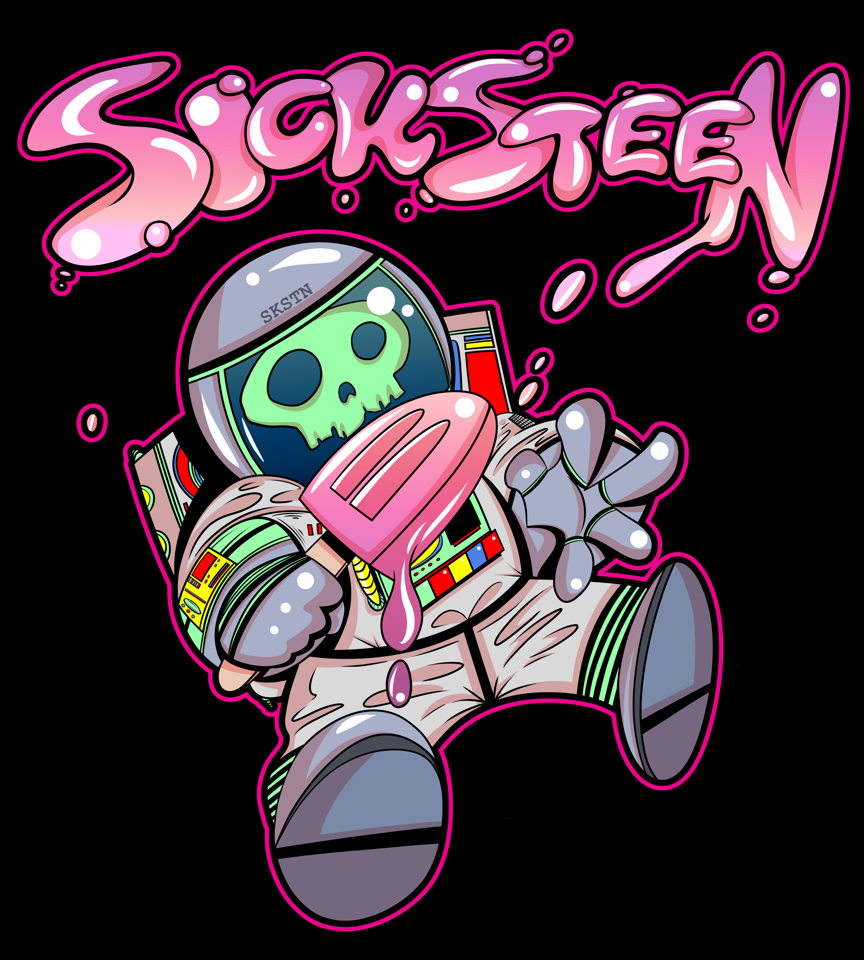 SickAstroNut in T-Shirt Design Inspiration by Irizarry.david