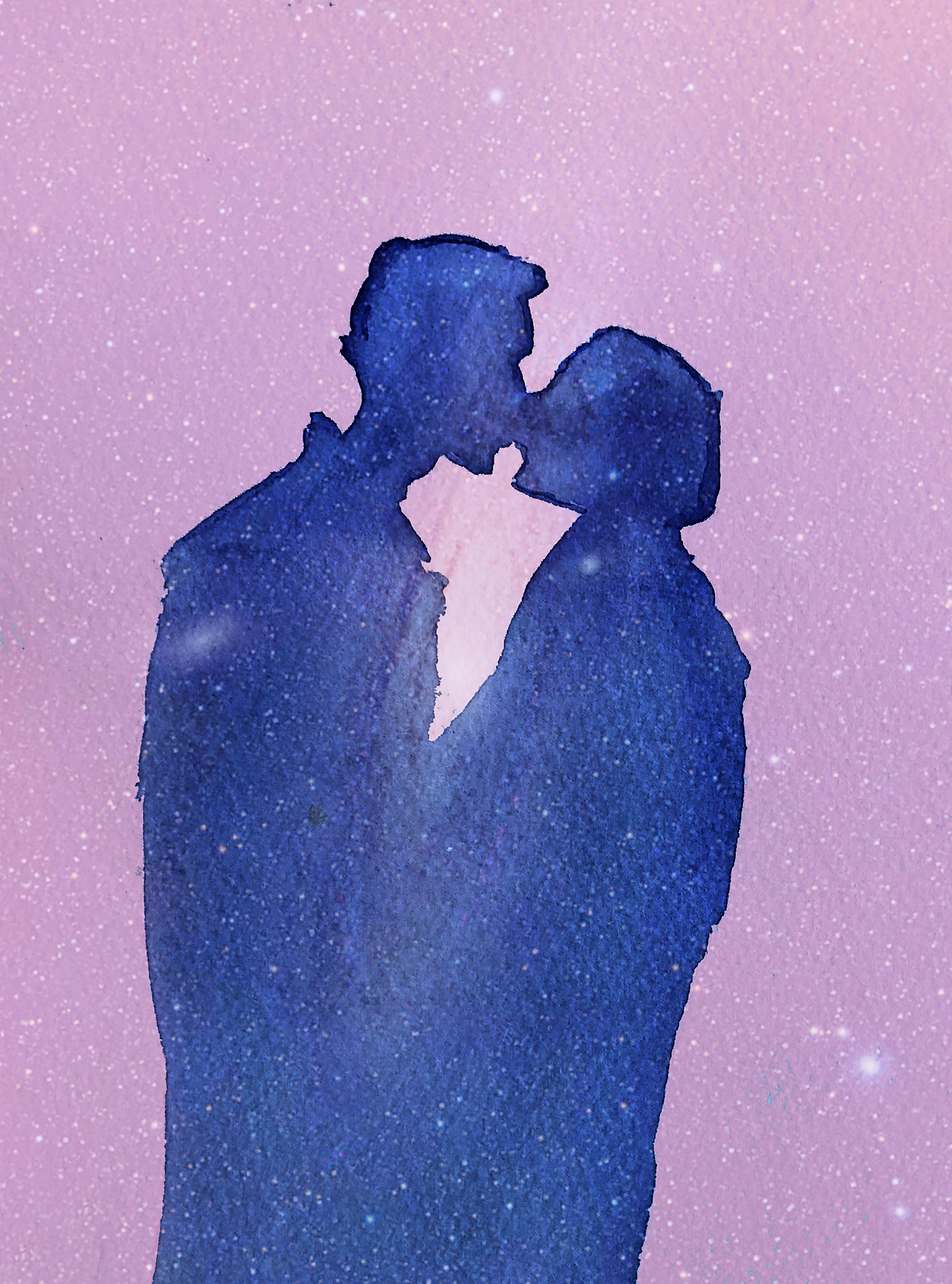 The Lovers in Pattern & Surface Design Inspiration by Nino Bugadze