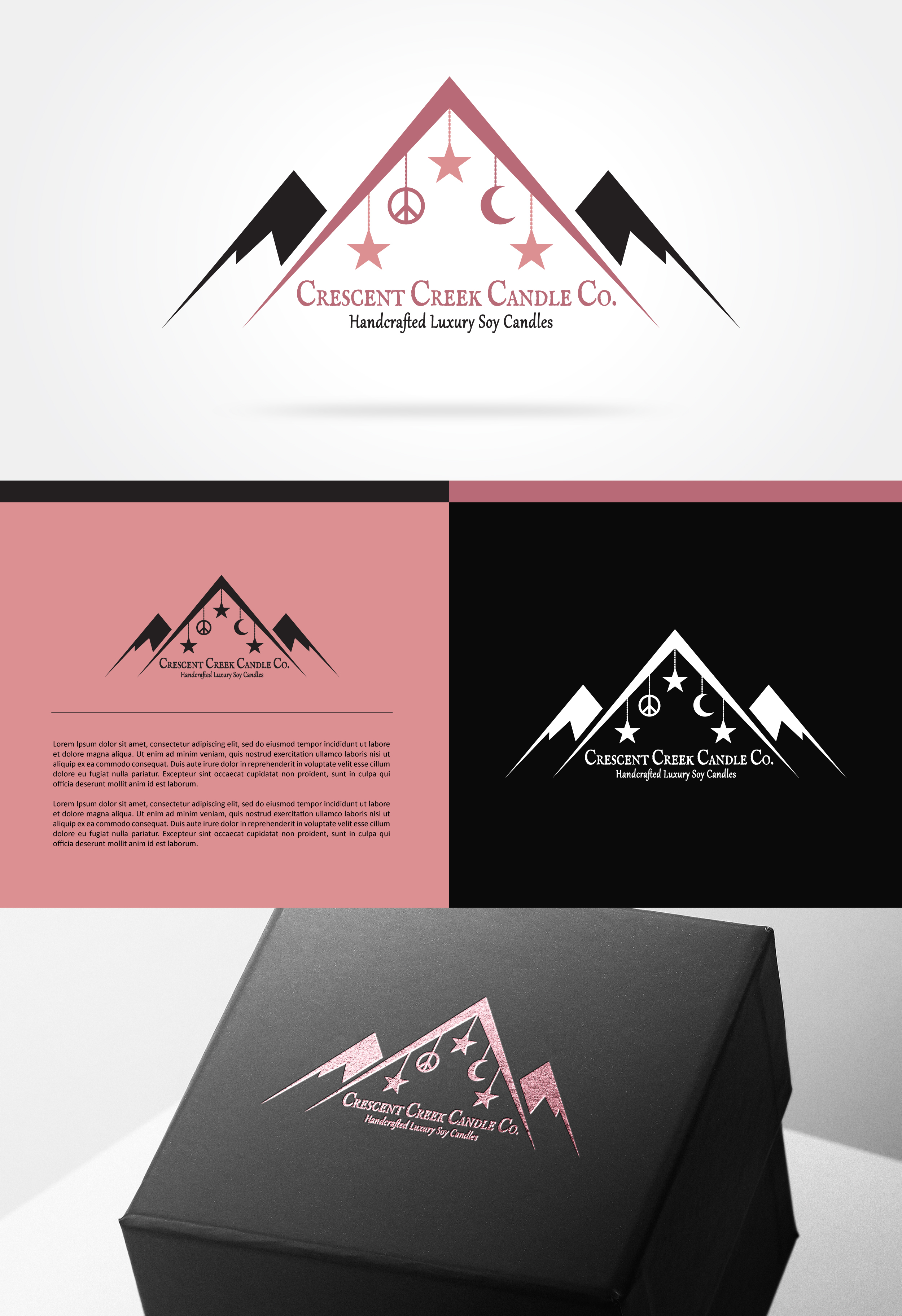 Crescent Creek Candle Co. by Craig Mathews Crescent Creek Candle Co. in Logo Design Inspiration by Craig Mathews