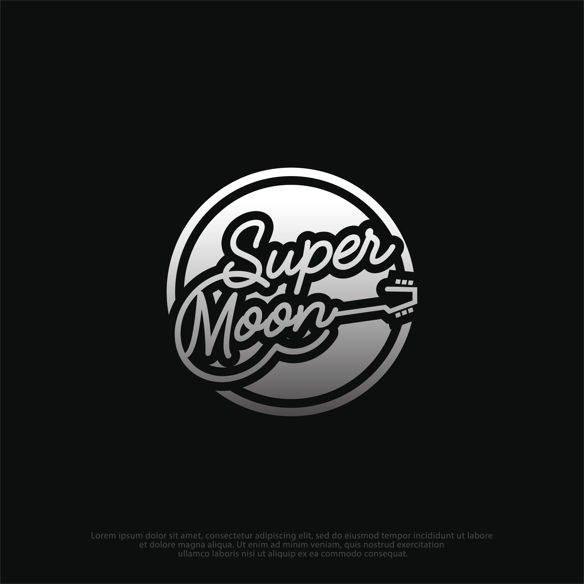 Super Moon by Md Latif Mamun Super Moon in Logo & Brand Identity Inspiration by Md Latif Mamun
