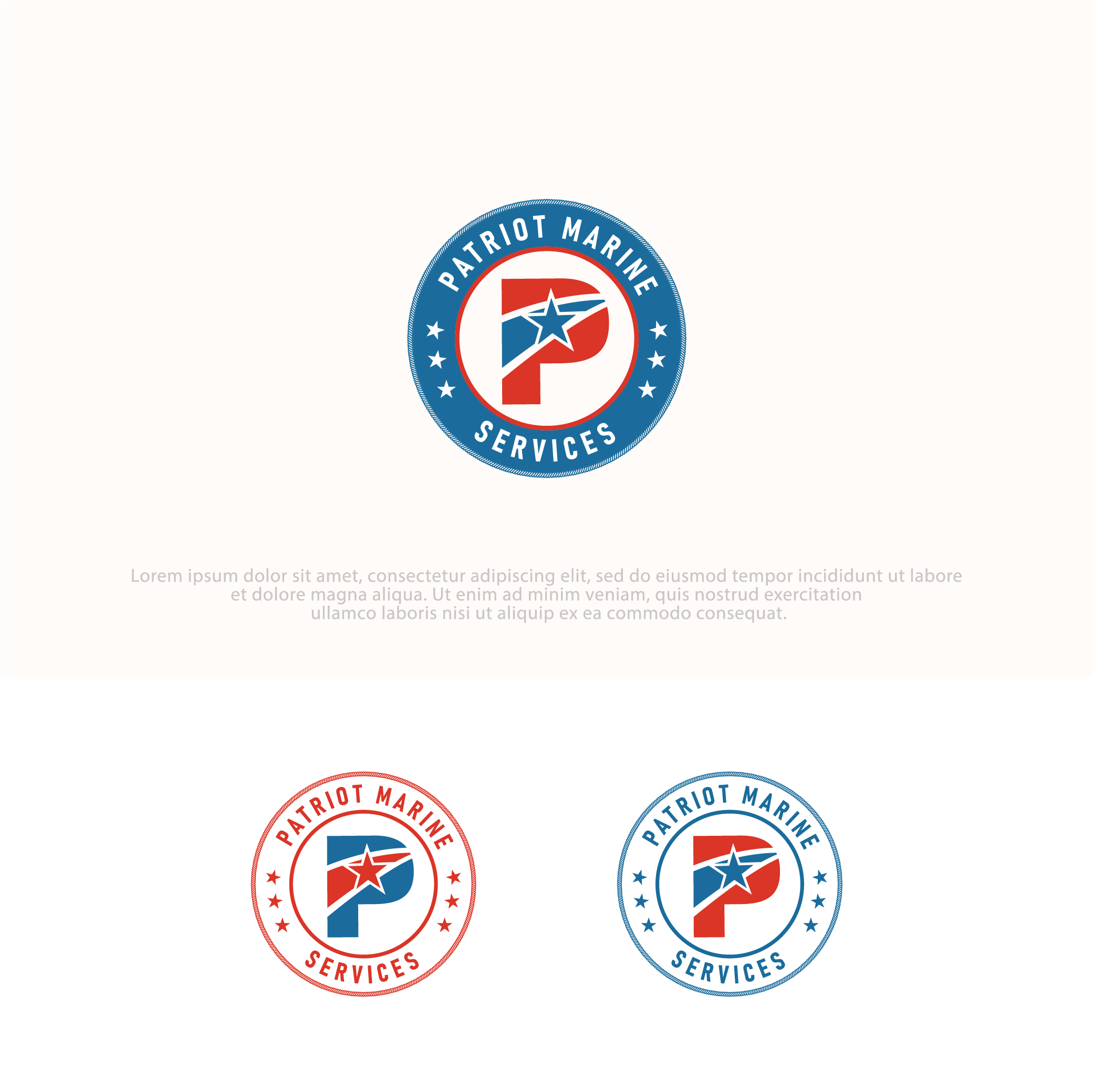 PATRIOT MARINE in Logo & Brand Identity Inspiration by Md Latif Mamun