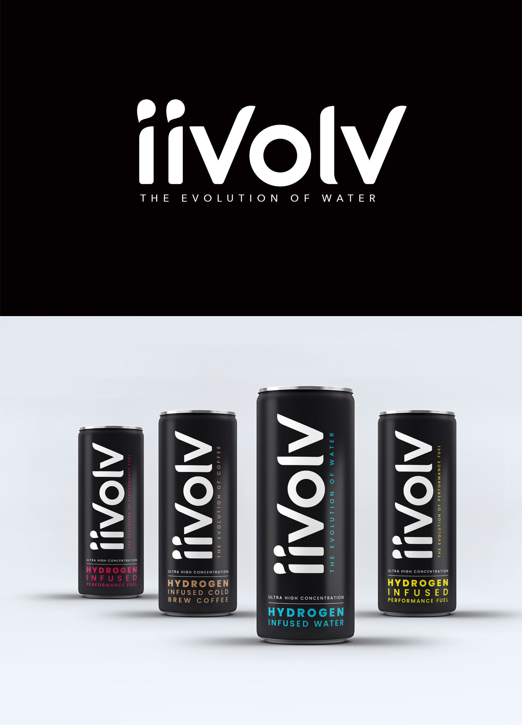 iivolv Logo Can Packaging by Antony Muteti iivolv Logo Can Packaging in Label Design Inspiration by Antony Muteti
