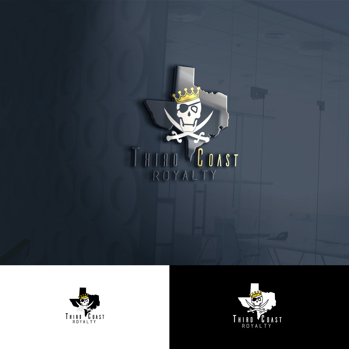 THIRD COAST ROYALTY in Logo Design Inspiration by Saferizen