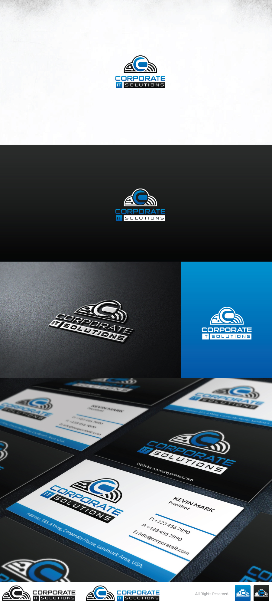IT company logo design by Artlancer IT company logo design in Logo & Brand Identity Inspiration by Artlancer