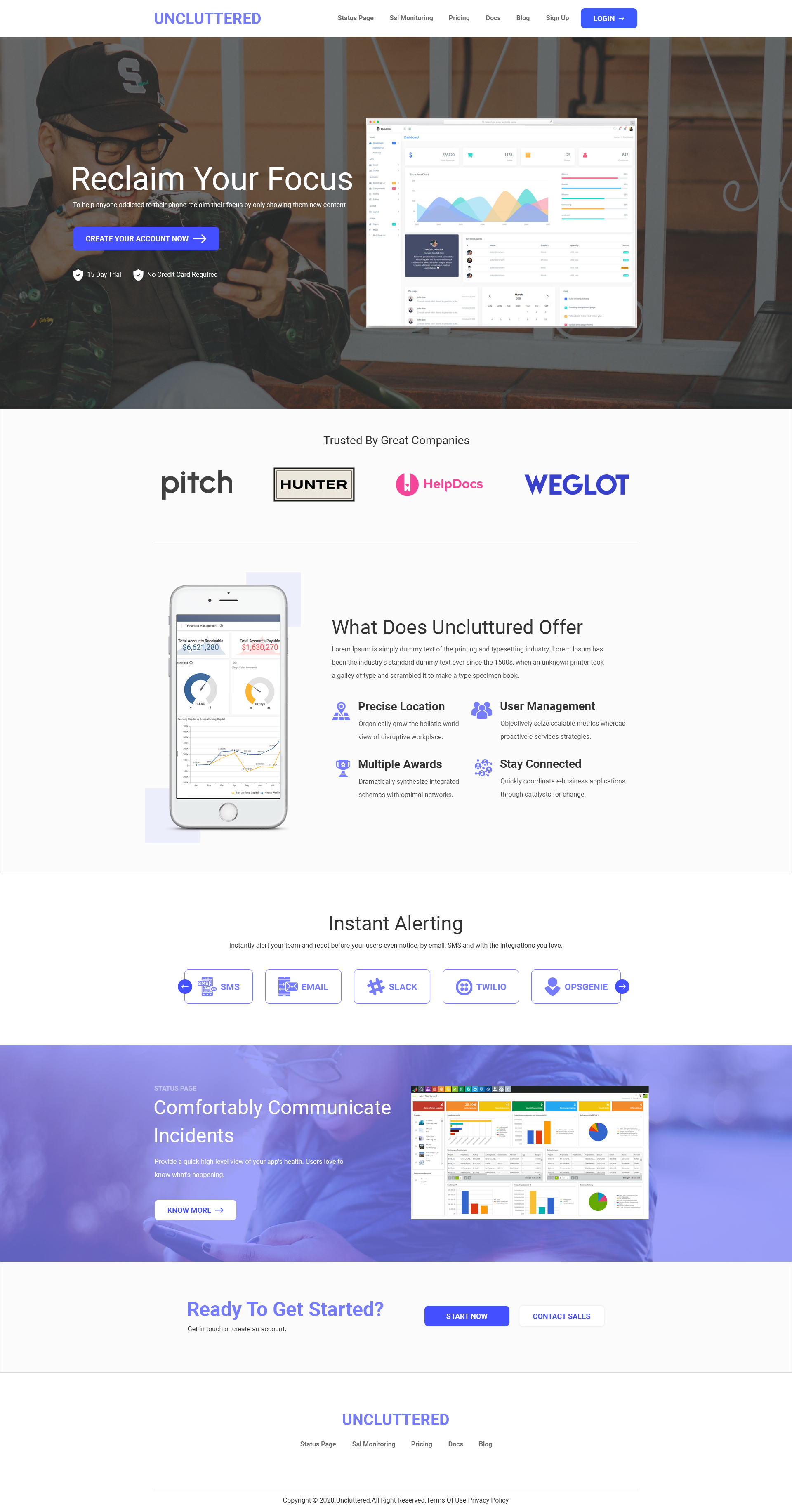 UNCLUTTERED web design by Eunoia UNCLUTTERED web design in Website Design Inspiration by Eunoia