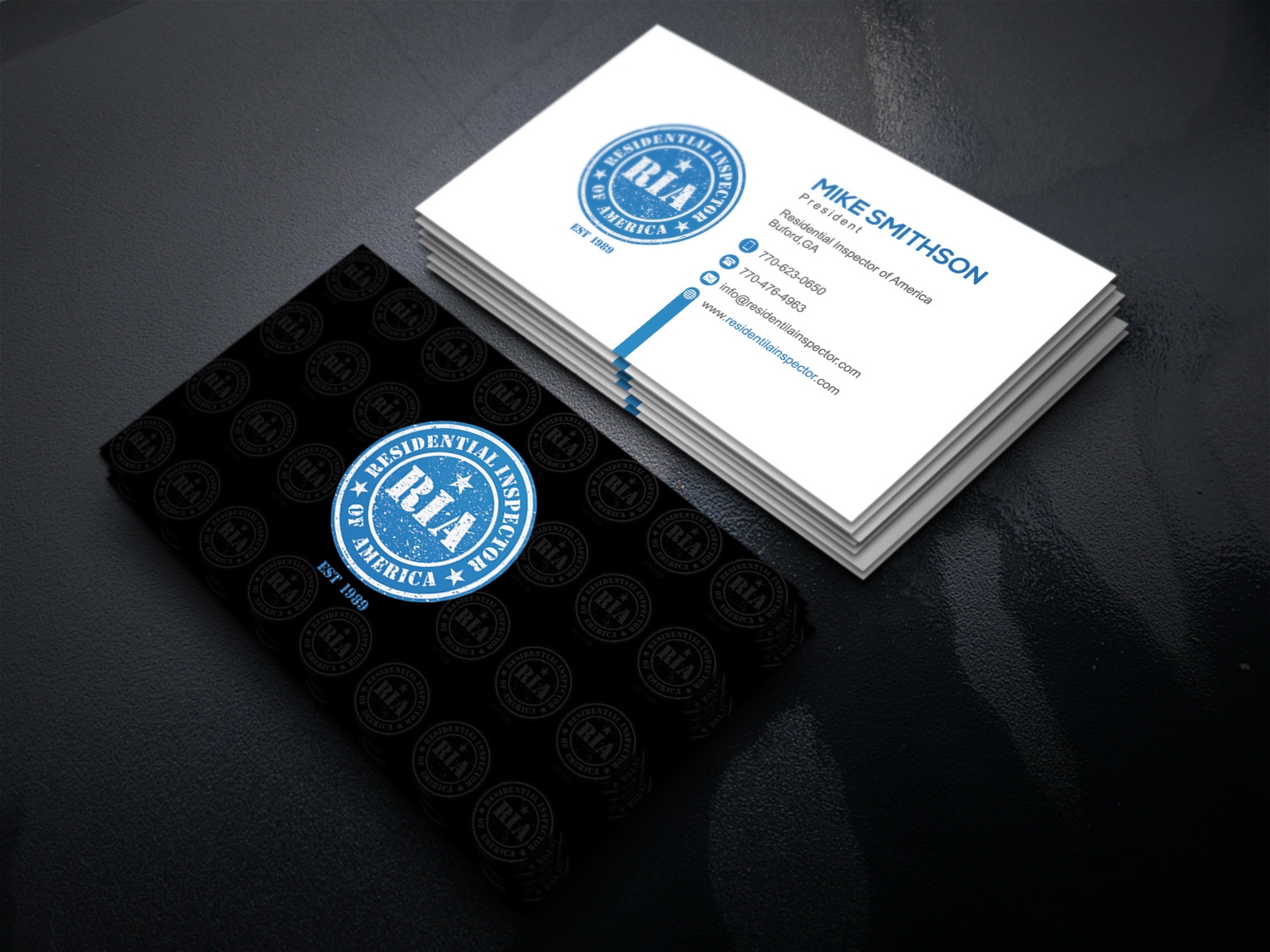 RIA Business Card Design By Eunoia 186978 - Designhill