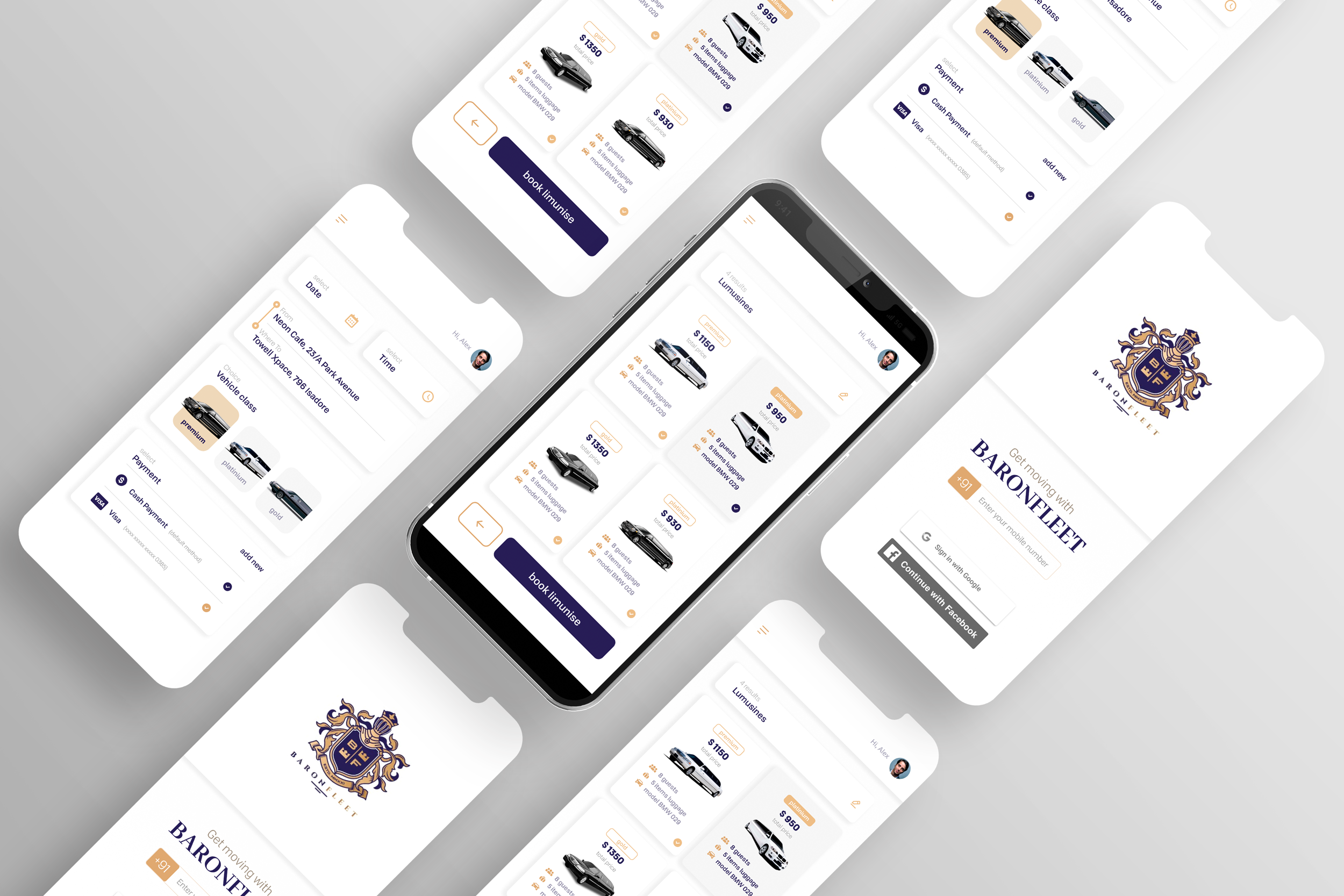 App Rent Car in Mobile Apps Design Inspiration by Javier Milla
