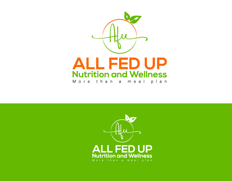 nutrition and wellness logo in Logo Design Inspiration by Jannatul Amin