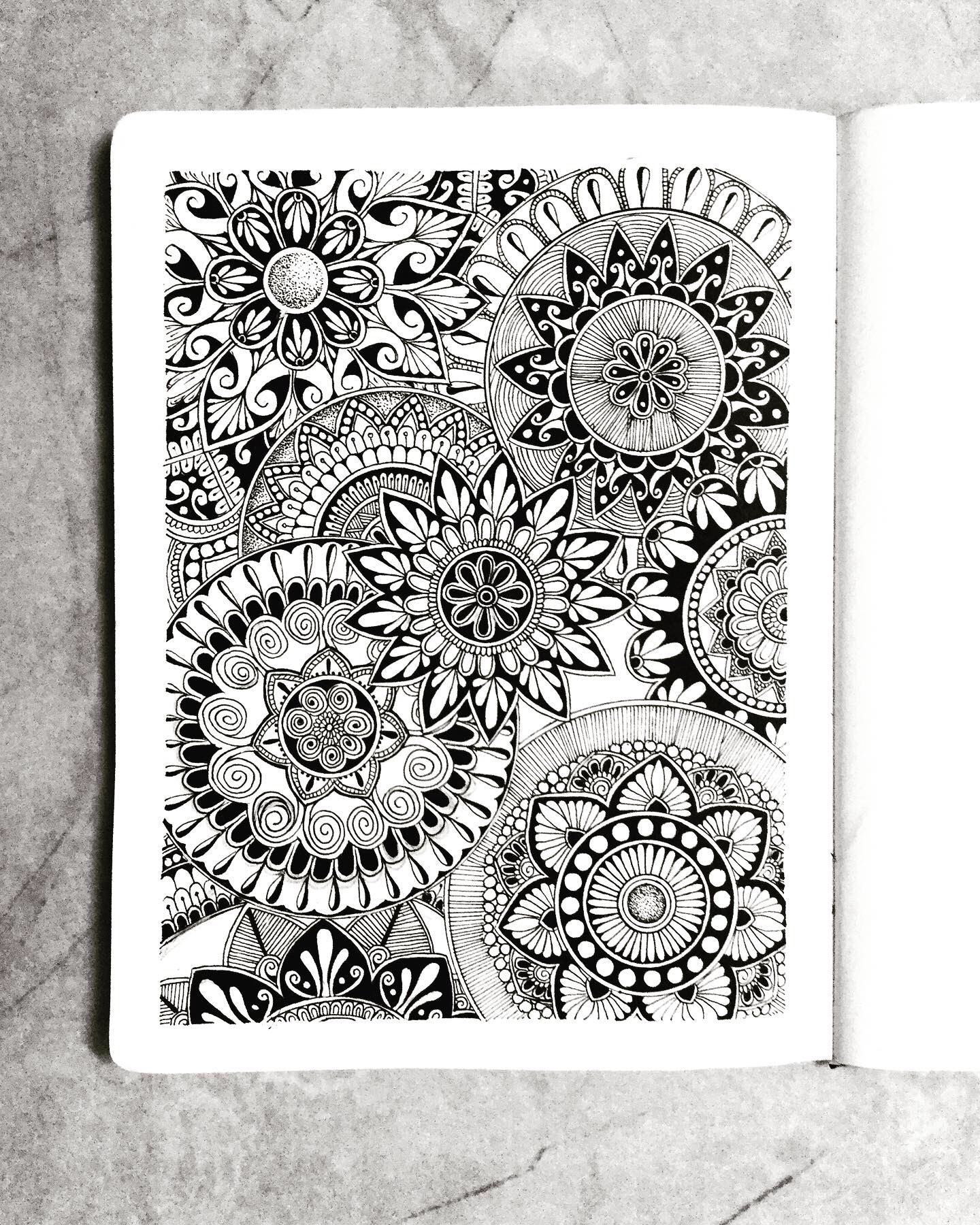 Maisa’s Mandala in Doodle Art Inspiration by Maisa Shaikh