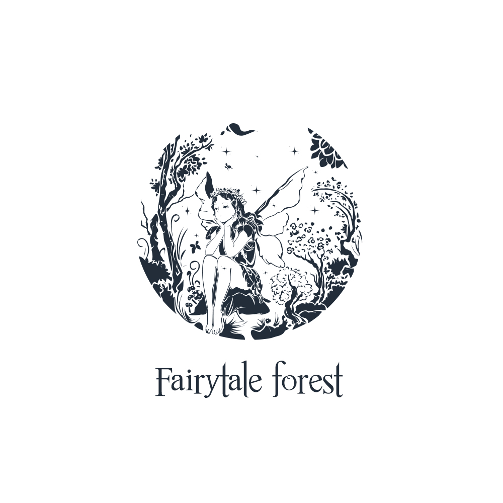 fairy forest illustration in Illustration and Graphics Inspiration by Acousticion