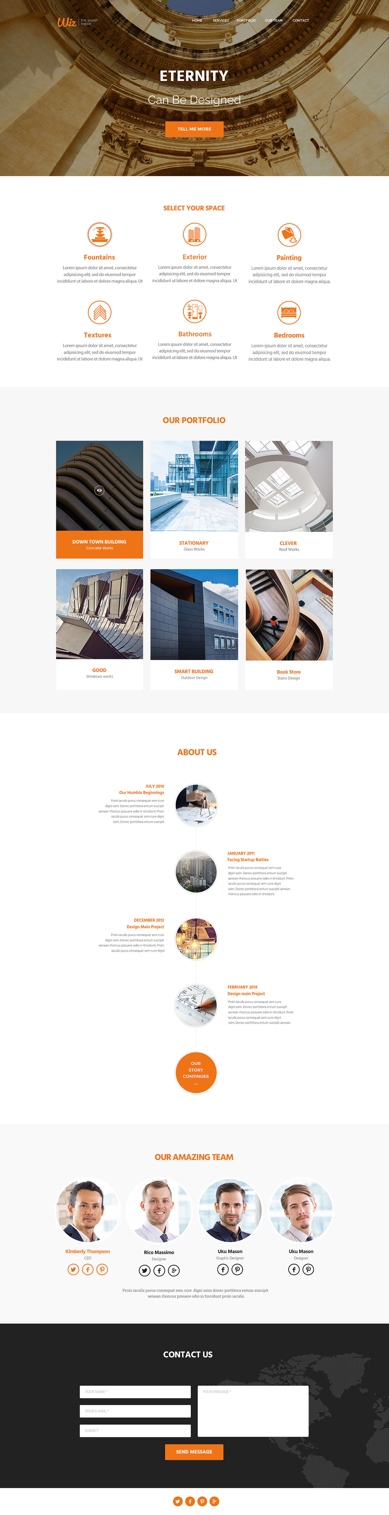 Psd website layout in Website Design Inspiration by Remon Shaker