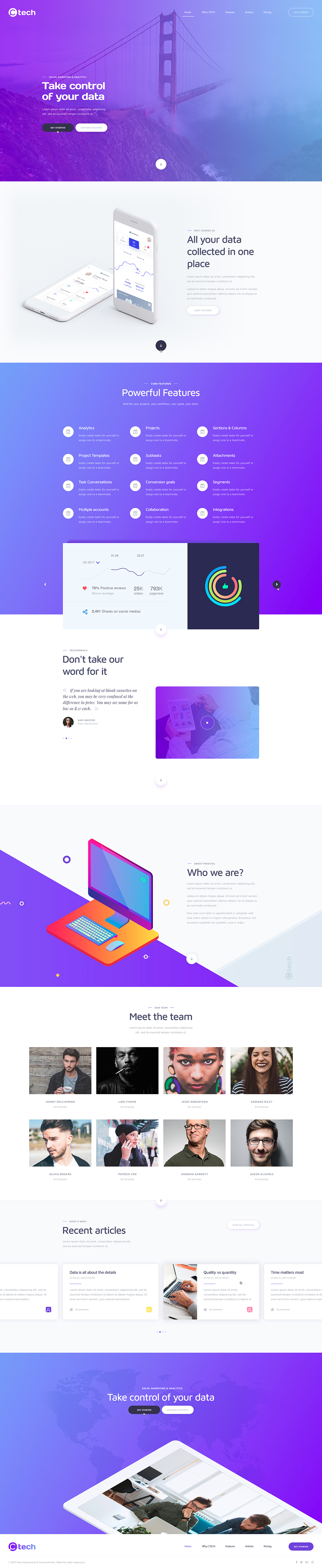 Web Template Design by Ferdaus Alam Web Template Design in Website Design Inspiration by Ferdaus Alam