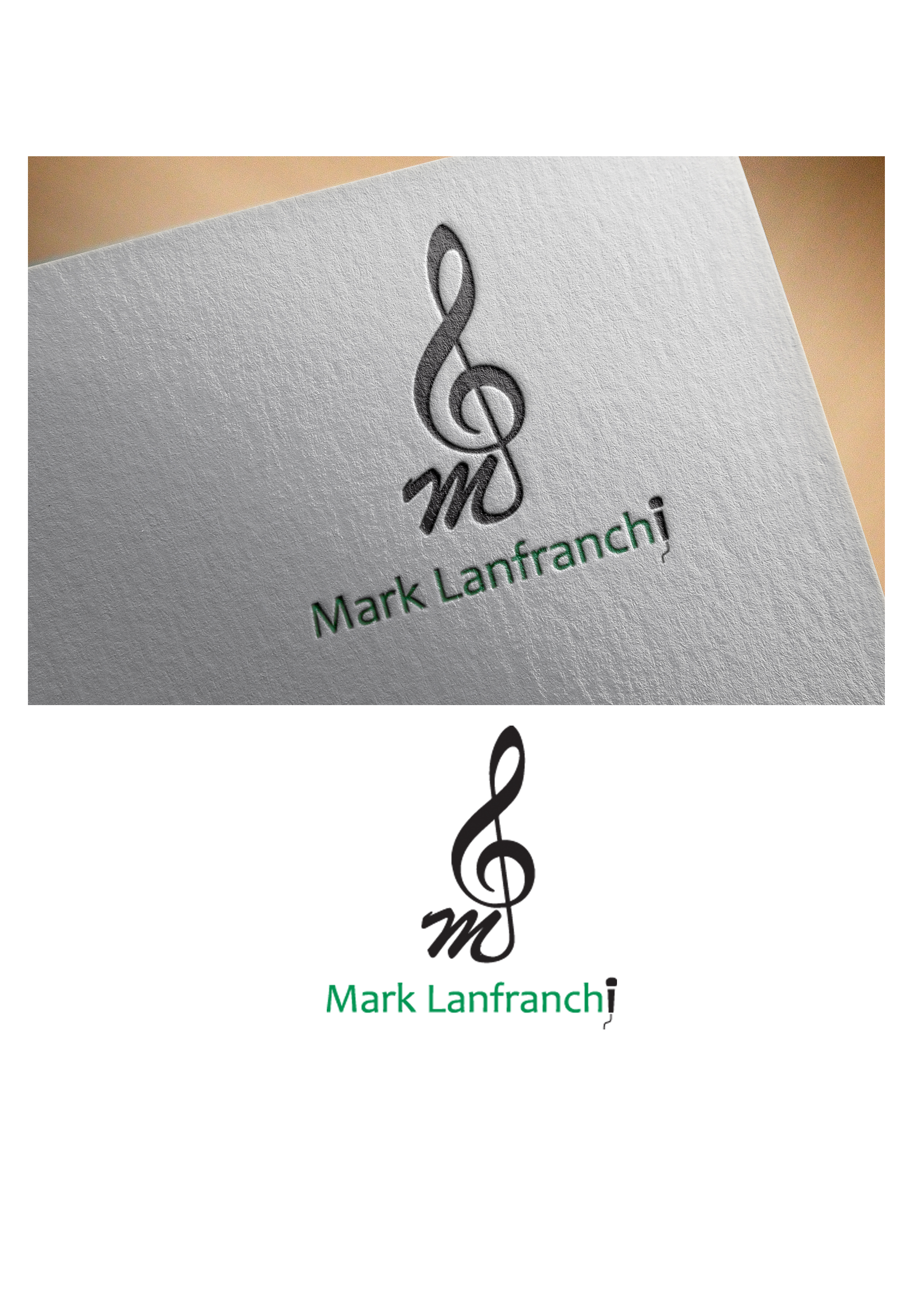 logo for music by mahsaaa83 logo for music in Logo Design Inspiration by mahsaaa83