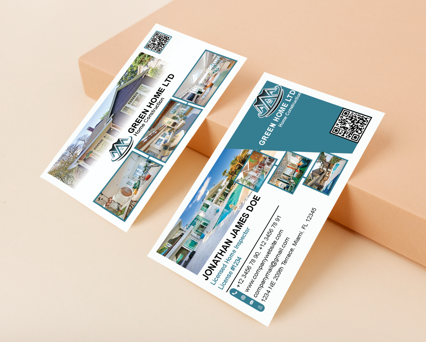 Modern in Business Card Design Inspiration by Zakia Afrin Jeme